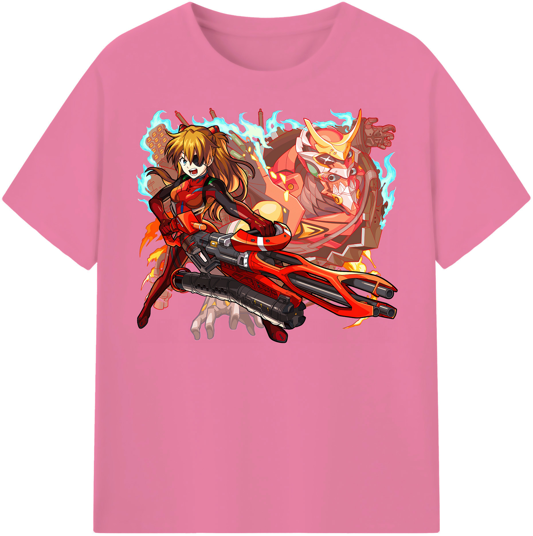 （画像用） EVA 新世紀エヴァンゲリオン 綿100％半袖Tシャツ（フロントプリント）